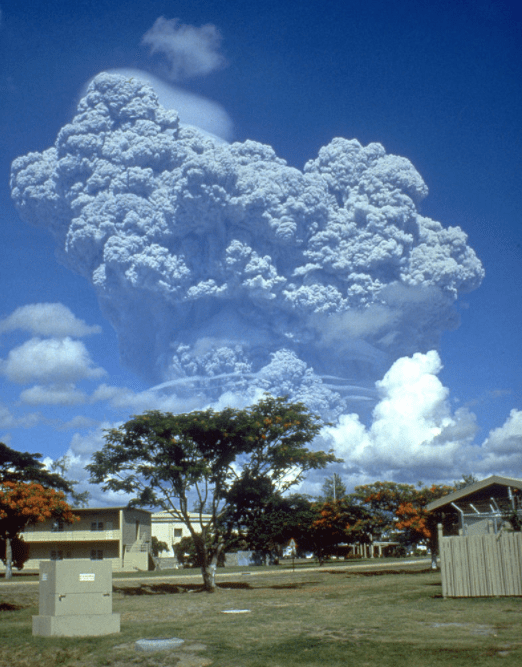 Erupcja wulkanu Pinatubo w 1991 roku