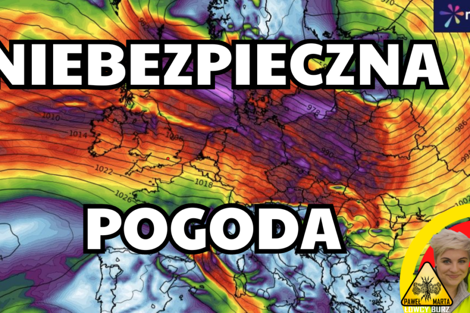 Chwilowa POPRAWA POGODY. Klin podwyższonego ciśnienia nad Polską. #prognozapogody, wydarzenia w polsce