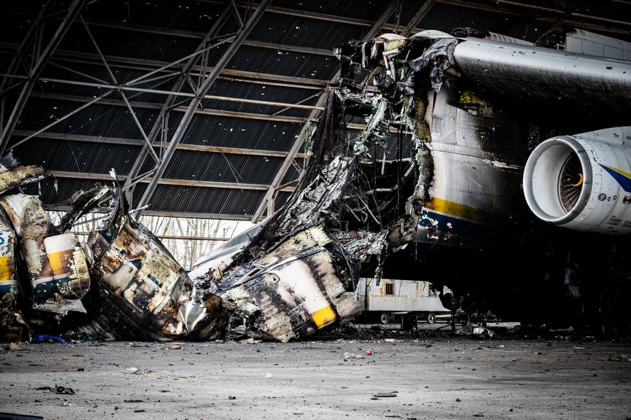 Antonov An-225 Mrija, Antonov An-225 Mrija,zniszczony,uda się,odbudować