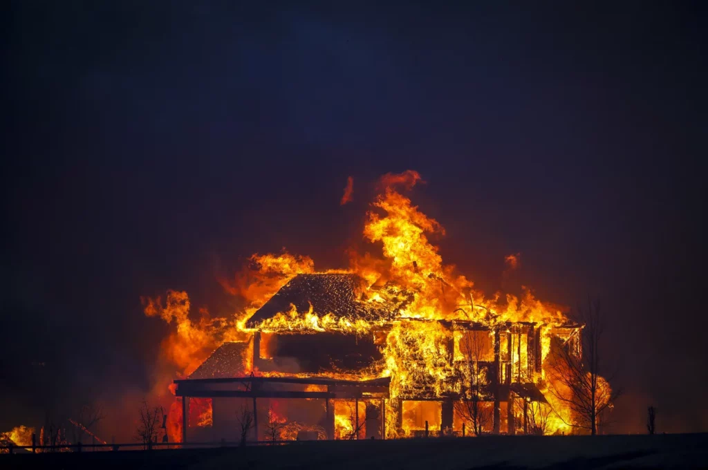 Gwałtowny pożar w Kolorado, Gwałtowny pożar w Kolorado
