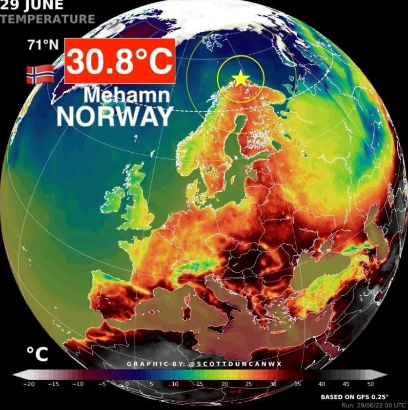 temperatury, temperatury,czerwiec 2022,rekordowe,rekordy